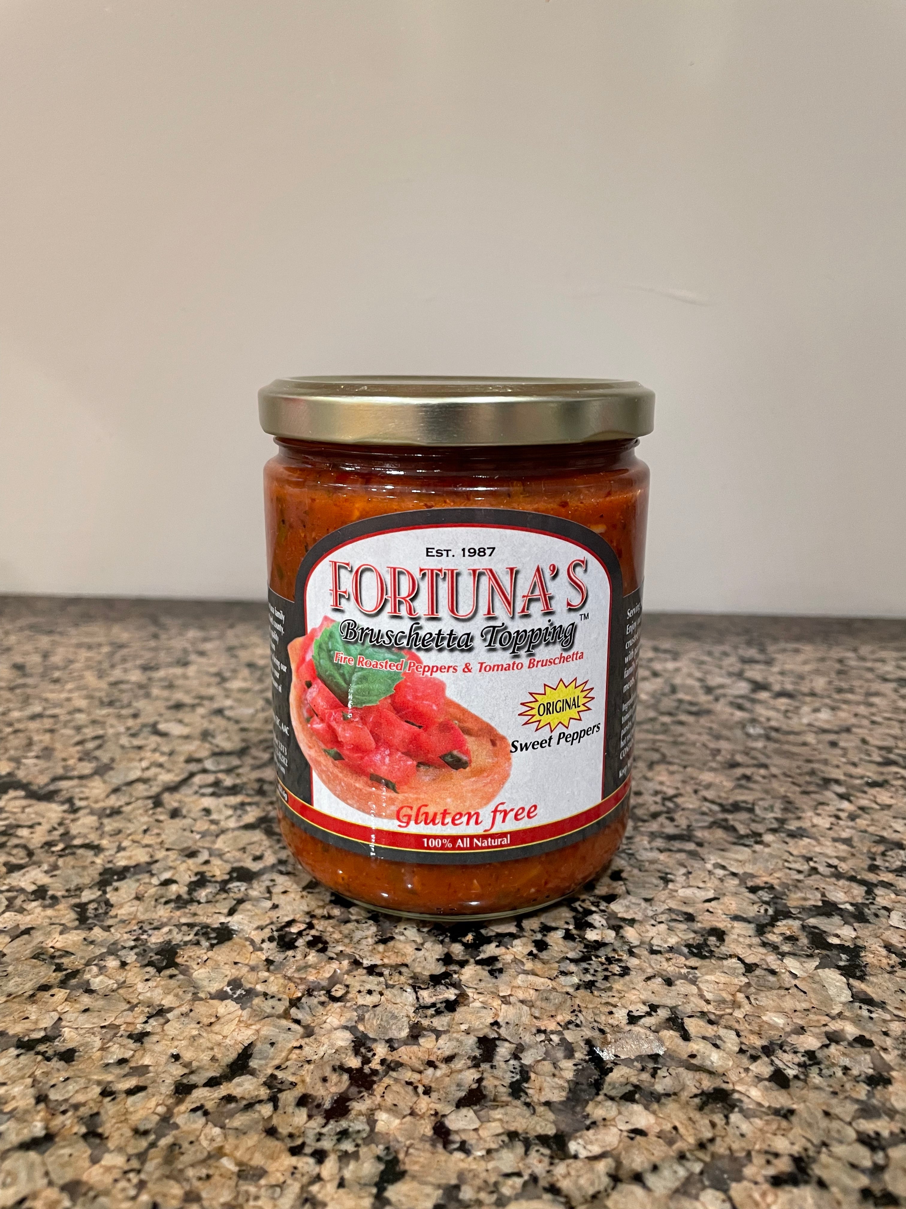 Fortunas Bruschetta Sauce Original – Fortunas Kitchen